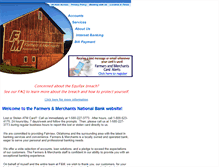 Tablet Screenshot of fairviewbank.com